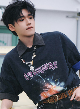 宋亚轩同款透明小熊项链潮流