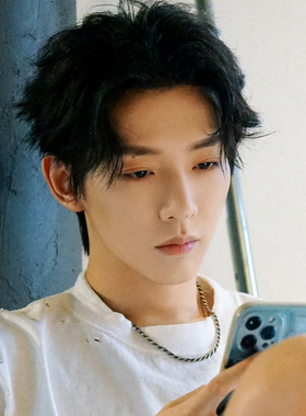 邓为同款项链简约麻花链