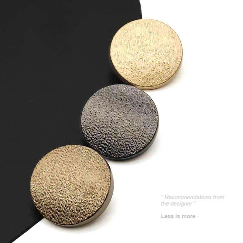 金属纽扣高档上衣女大衣外套扣子西装男圆毛衣毛呢风衣羊绒扣袖扣 - 图0