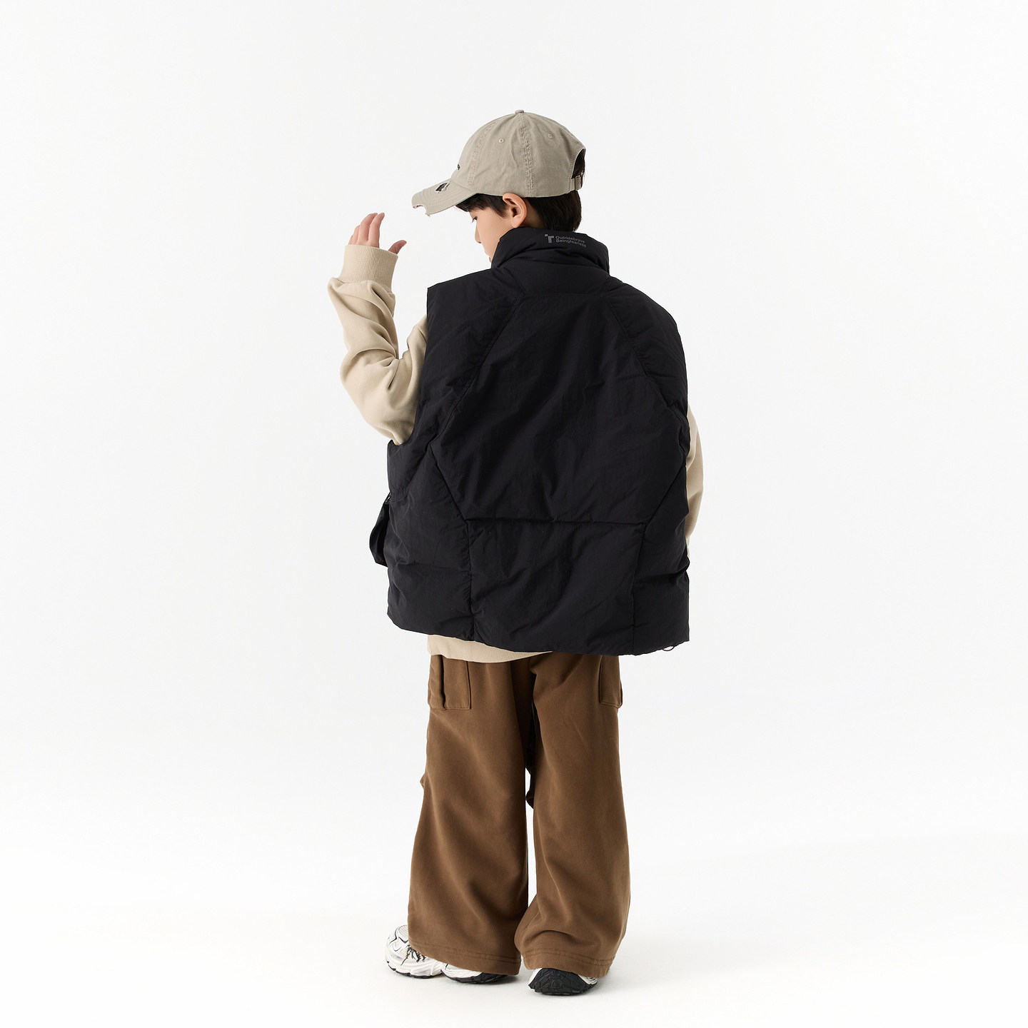 越也童装男童羽绒马夹冬季新品时尚简约百搭保暖上衣马甲洋气潮,淘宝优惠券,粉丝福利购,淘宝优惠卷