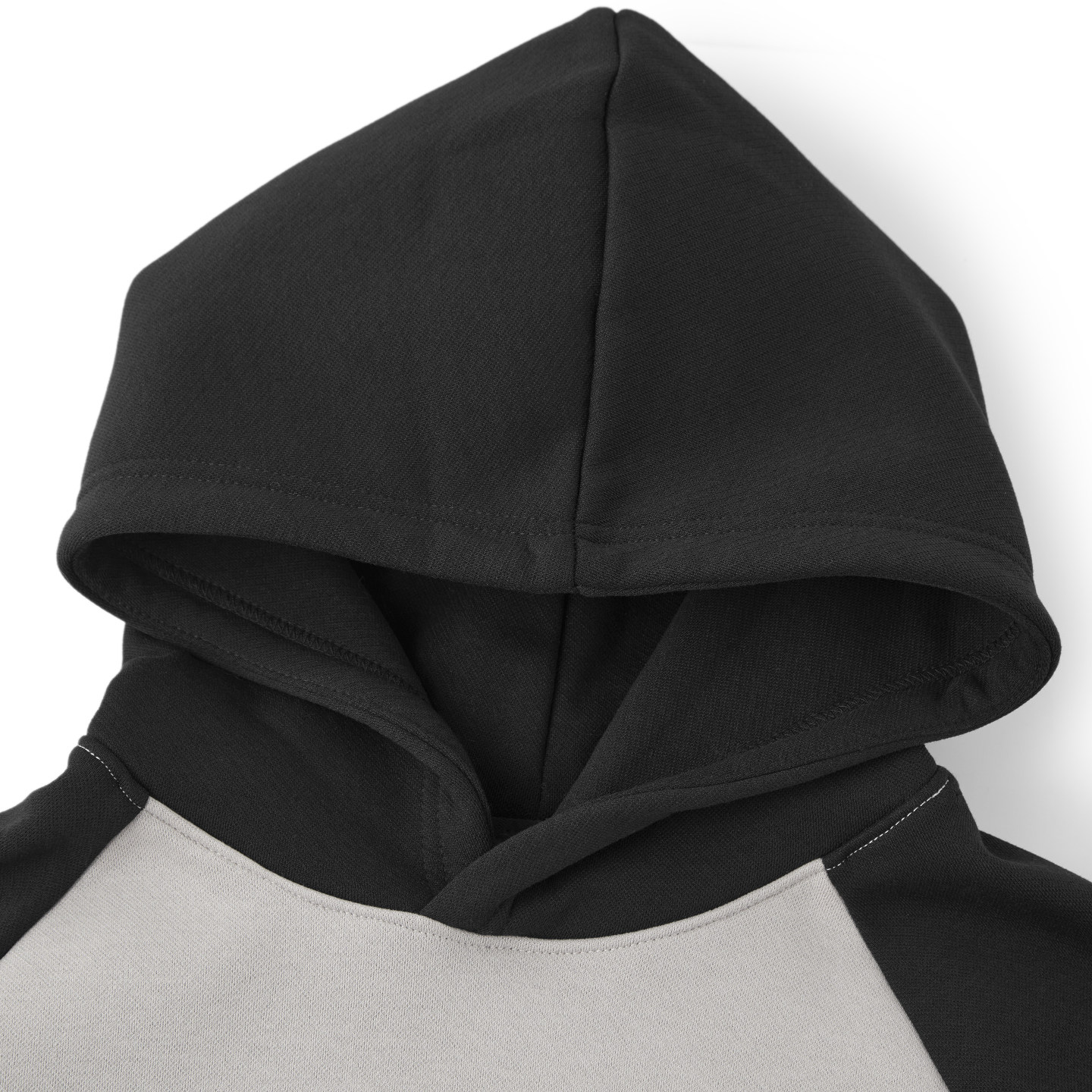 越也男童连帽卫衣个性撞色插肩袖套头衫童装秋季新品抓绒保暖上衣,淘宝优惠券,粉丝福利购,淘宝优惠卷