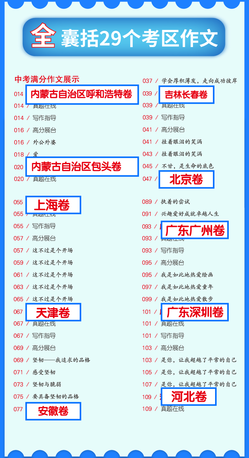 【任选】2022中考满分作文特快专递钟书作文榜样全国中考优秀作文报告选提分有办法指导与分类评析2021钟书中考满分作文特快专递-图1