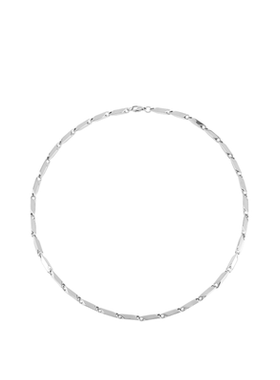 项链男款潮流简约小众嘻哈钛钢链子女男士锁骨链