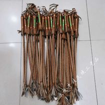 Mongolian Dancing Horse Whip Mongolian Featured Crafts Pure Handmade Weaving Dance Equestrian Performance Photography Props