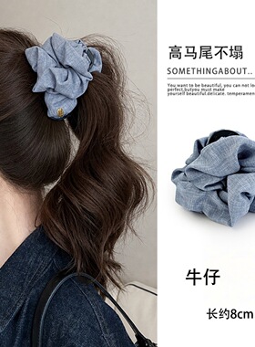 高马尾神器波点三角抓夹女高级2026新款鲨鱼夹发夹小号半扎发头饰