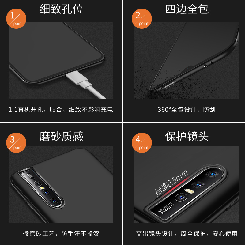 VIVO S1Pro手机壳S1Pro硅胶简约vivos1pro超薄防摔男女新款软外壳 - 图3