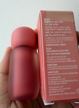 韩国clio珂莱欧小胖墩唇釉