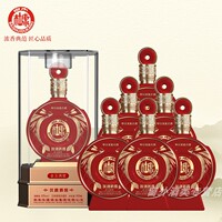 白酒白水杜康金玉满堂浓香型白酒 52度6瓶整箱 春节送礼 粮食酿造