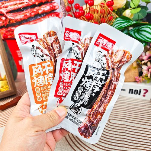 亲零嘴风干烤脖黑鸭味零食小吃湖南风味囤货网红休闲食品非鸭脖子 - 图2