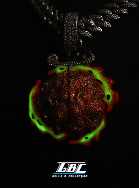 GBC通用s925恶魔果实吊坠