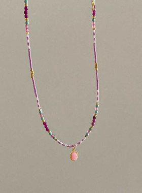 林俊杰邓紫棋许嵩演唱会应援物装饰项链紫色元素穿搭配饰氛围感