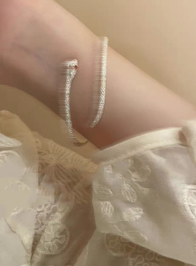小众色灵蛇百搭手镯赤眼高级ins调节设计简约高品质手镯学生版