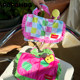 PAPAHUG Travel Toilet Bag Women's Egg Roll Storage Bag Disassemble Foldable Makeup Bag Portable Storage Bag