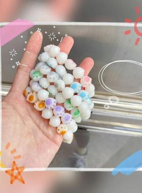 2026炭烧猫爪仿菩提根手串仿天然白玉菩提子小猫爪绕指柔藏式手链