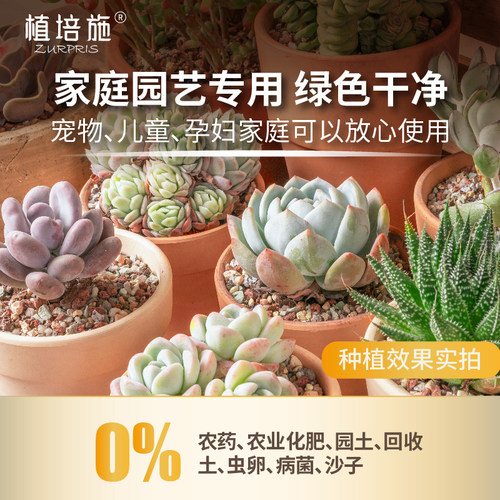 多肉土专用营养土颗粒土进口家用天然脱盐小苗叶插蛭石老桩植培施 - 图2