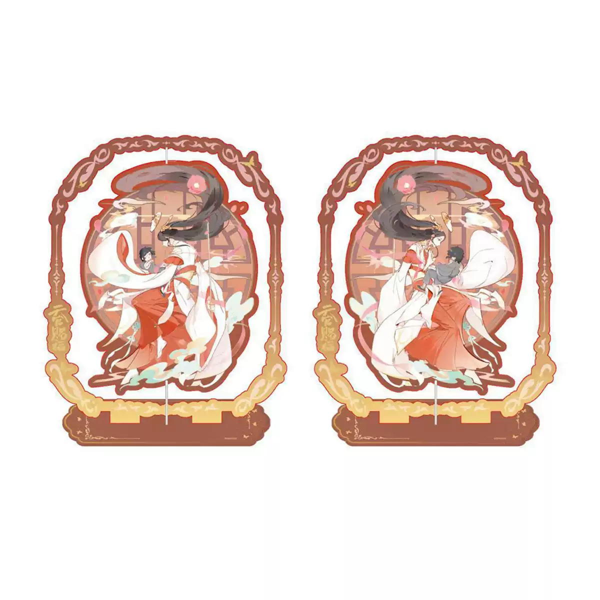 南漫社正版 天官赐福动画 上元惊梦系列 旋转立牌纪念票根摆件 - 图0