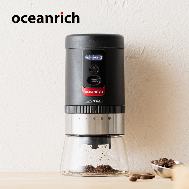 oceanrich欧新力奇s2+电动磨豆机 oceanrich追静咖啡机