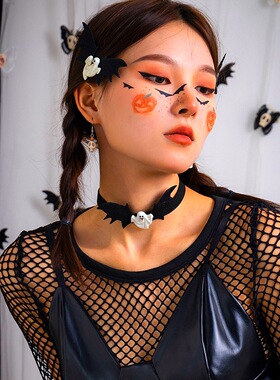 欧美跨境饰品甜酷万圣节南瓜幽灵