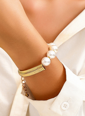 欧美跨境甜酷蛇骨链朋克choker项