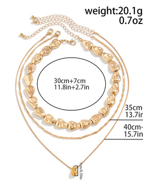 欧美跨境朋克小号泪滴逗号吊坠项