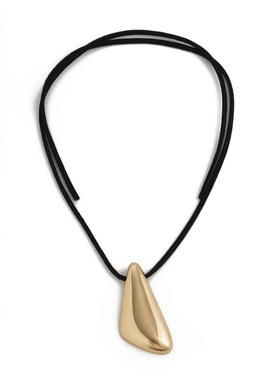 欧美跨境几何三角水滴吊坠缠绕项