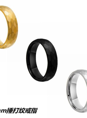 6mm宽女式手饰304不锈钢经典