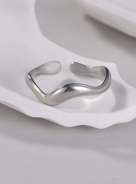 日韩ins风饰品太钢ring