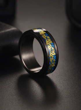 中国龙可旋转不锈钢钛钢小号五号