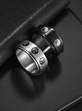 钛钢戒指ring指环扳指太钢