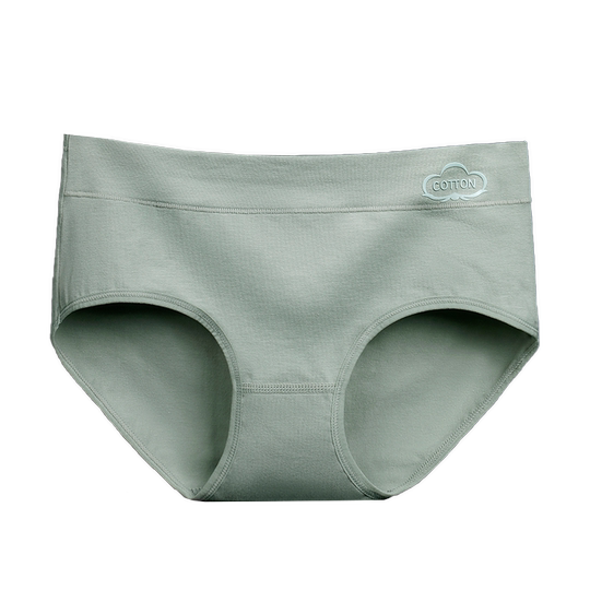 Atmungsaktive Po-Lifting-Unterwäsche für Damen aus Graphen mit mittlerer Leibhöhe