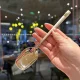Creative fine thickened soup spoon high-value stainless steel internet celebrity household lantern spoon long handle Korean style drinking soup and eating spoon