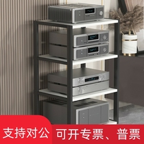 Applicable cd cabinet home living room multilayer power amplifier enclosure mobile speaker shelf Soundtrack Home Cinema housing branch