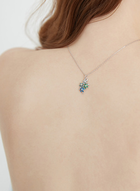 CIGALONG 龙梓嘉原创设计 御花园系列 缤纷花团项链