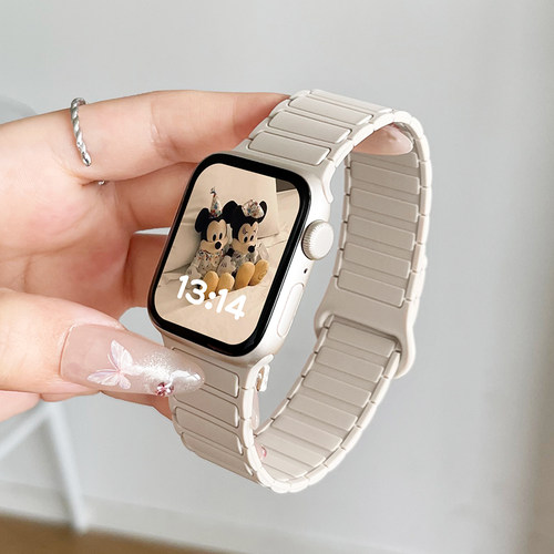适用vivowatchgt2表带硅胶磁吸vivowatchgt手表带女款vivowatch5/3/2腕带高颜值智能手表vivo watch gt2配件 - 图2
