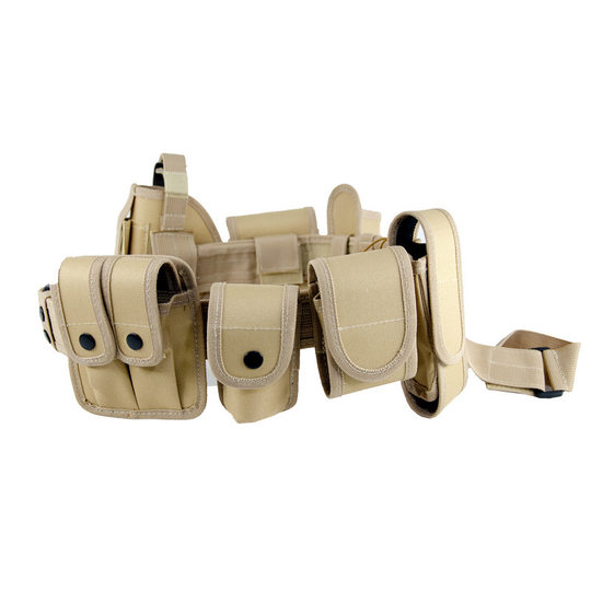 Children's multi-functional tactics CS armed cosplay black nylon end toy set performance accessories belt