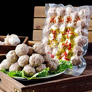 金币38.4！潮汕牛肉丸烧烤火锅食材250g*6袋[20元优惠券]-寻折猪