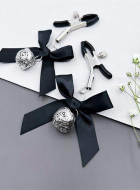 choker铃铛项圈女颈带黑色PU皮颈链母锁骨链男链条狗链子项链脖子