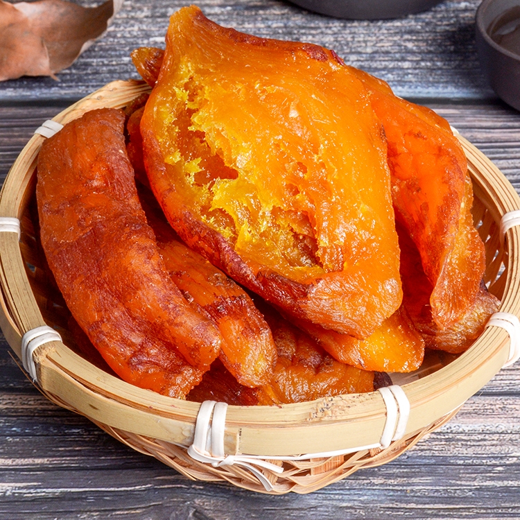 Farmer Red Yao Steamed Dried Sweet Potatoes, Soft and Glutinous, Durian, Sweet Potatoes and Sweet Potato Dried Strips, Foodies for Breakfast and Night to Satisfy Hungry and Greedy Foods