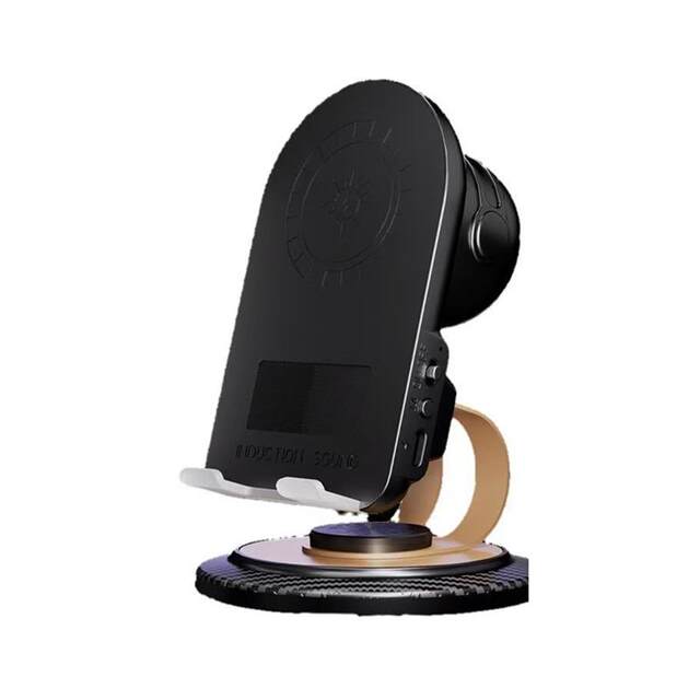 Xuyi mobile phone smart audio stand 2025 multi-function rotating wireless charging audio-visual entertainment integrated induction speaker