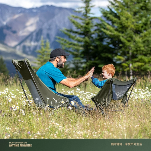 Etrol Casual складной стул на открытом воздухе Ultra -light Moon Moon Head Pillow Camping Camping Camping Can Bantable Стул на обеденный перерыв стул