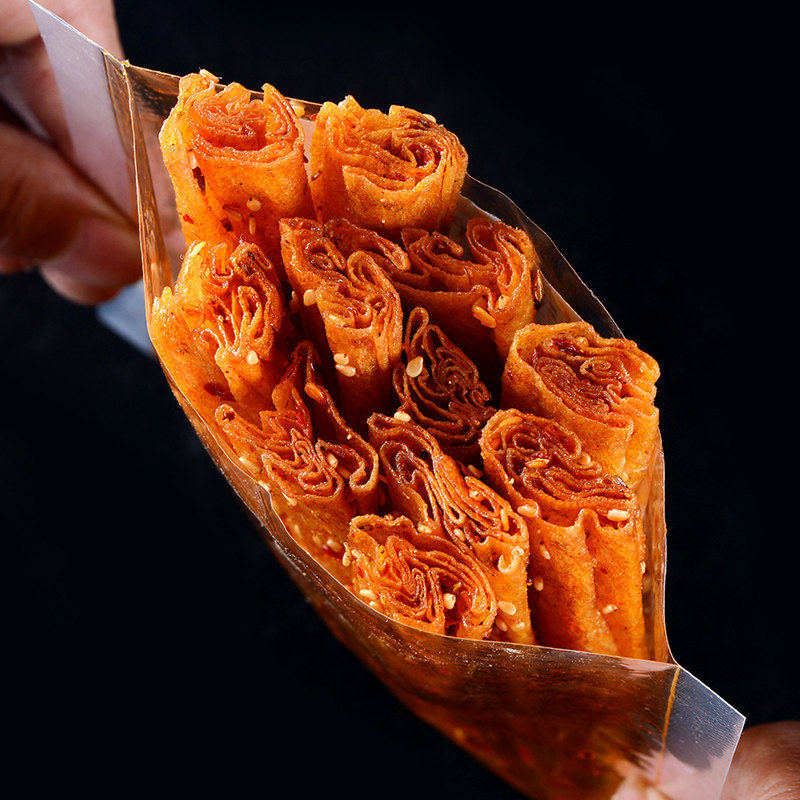 湖南特产儿时辣片豆皮重庆麻辣豆干 赛一食品豆腐干