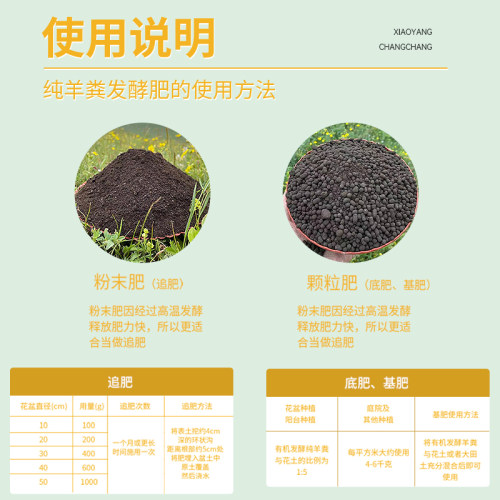 羊粪发酵有机肥内蒙古纯羊粪100腐熟发酵羊粪有机肥料蔬菜专用肥 - 图2