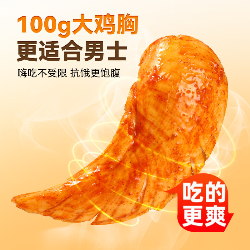 20袋鸡胸肉即食健身代餐减0低脂肥鸡肉零食开袋速食小卡饱腹食品,淘宝优惠券,粉丝福利购,淘宝优惠卷