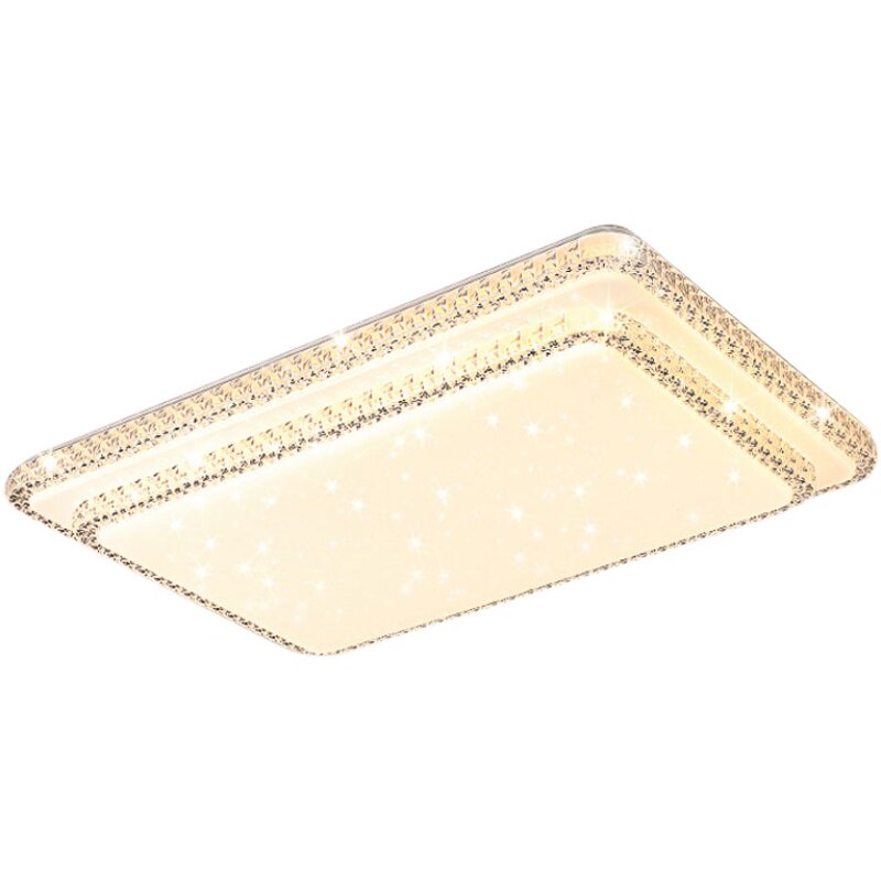 现代大气水晶吸顶灯轻奢风客厅灯具LED简约新款2026主灯灯大厅年,淘宝优惠券,粉丝福利购,淘宝优惠卷