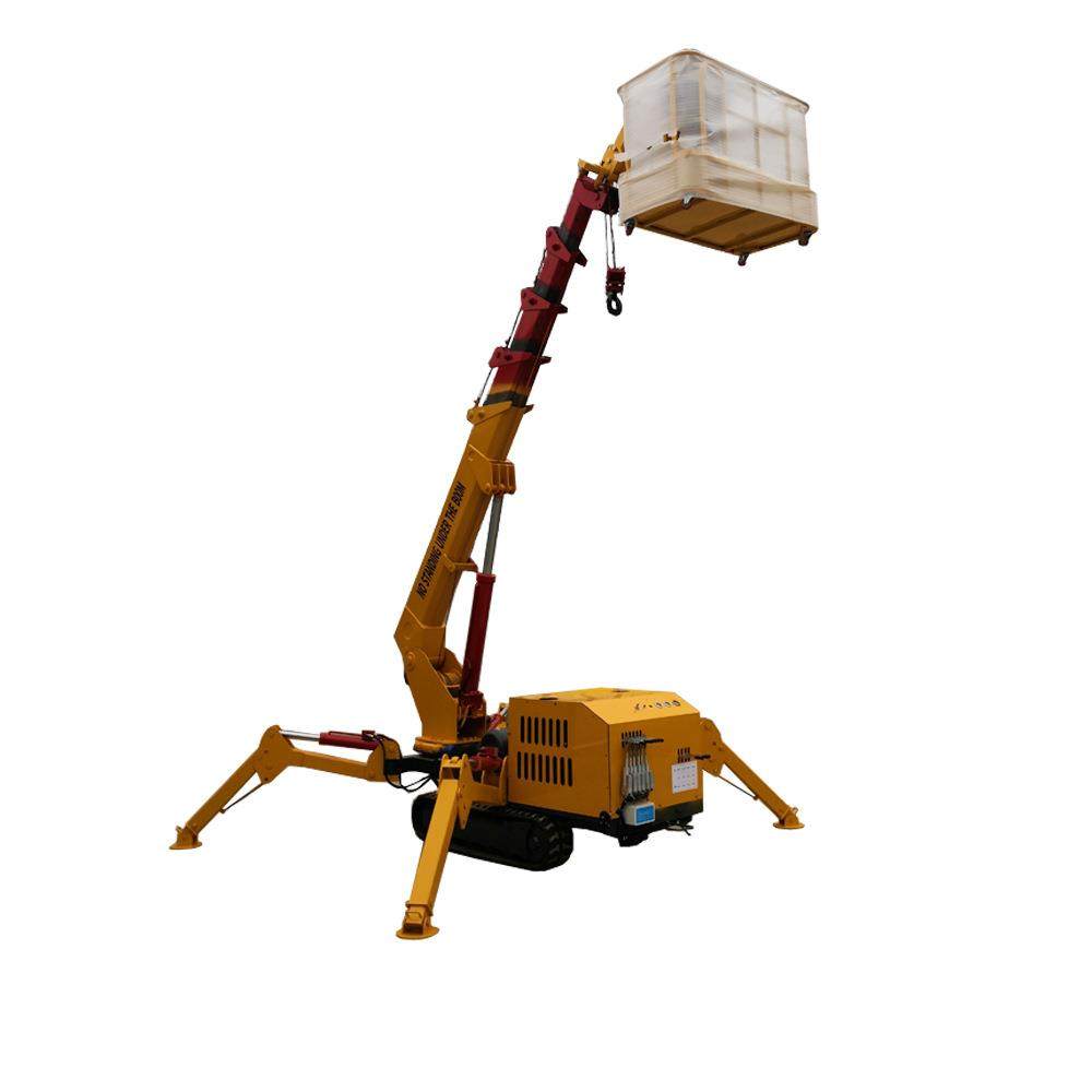 4吨履带行走蜘蛛起重机遥控操作室内吊运吊车移动蜘蛛式折臂吊,淘宝优惠券,粉丝福利购,淘宝优惠卷