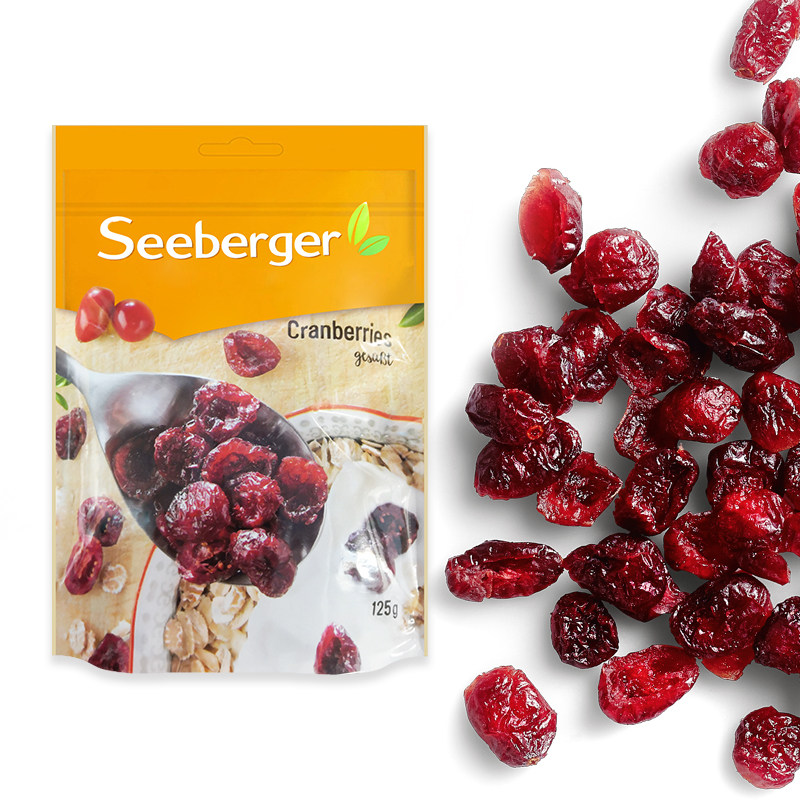 思贝格/ seeberger蔓越莓干蜜饯 首辉食品蔓越莓干