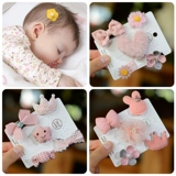 Детская заколка для волос, щипцы для девочек, безвредные шпильки для волос для новорожденных, аксессуар для волос для принцессы