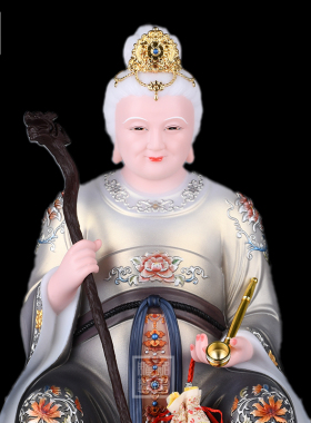 铁刹山黑妈妈端庄慈祥黑奶奶摆件