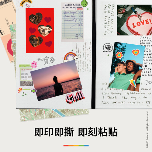 Polaroid宝丽来Hi·Print2x3第二代热升华便携口袋迷你手机照片手帐打印机生日结婚出游旅行礼物送男女友 - 图2