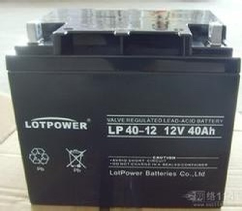 LOTPOWER乐铂尔蓄电池LP100-12 12V100Ah消防主机基站机房UPS电源 - 图1